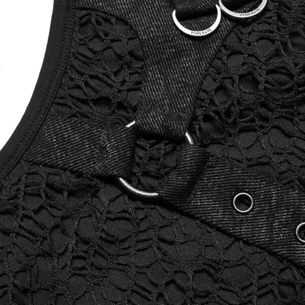 Punk Mesh Tank Top - Image 8