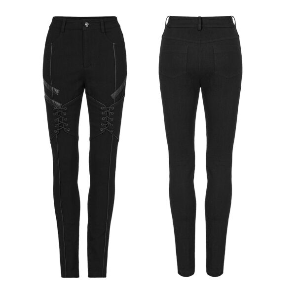 Punk Rave Tight Fit Fashion Jeans - Image 5