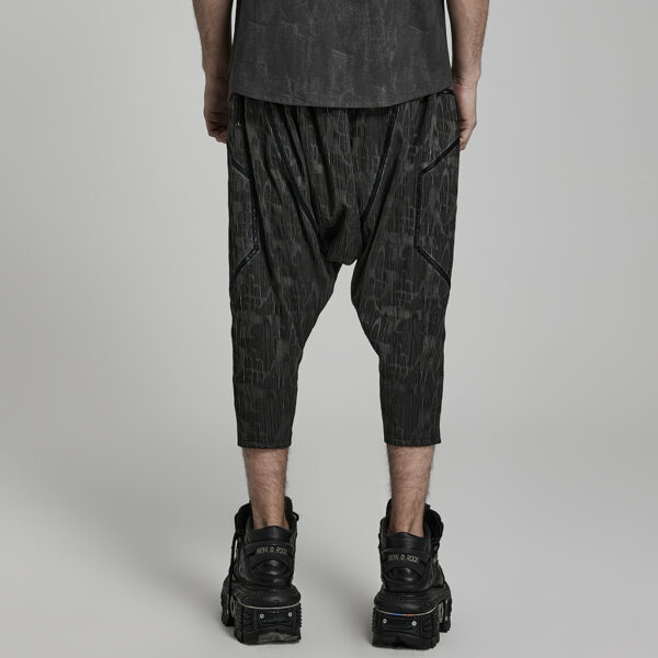 Punk Rave Cyberpunk Cropped Trousers - Image 3