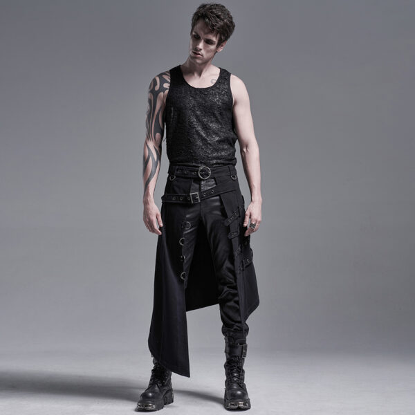 Punk Asymmetrical Overskirt - Image 4