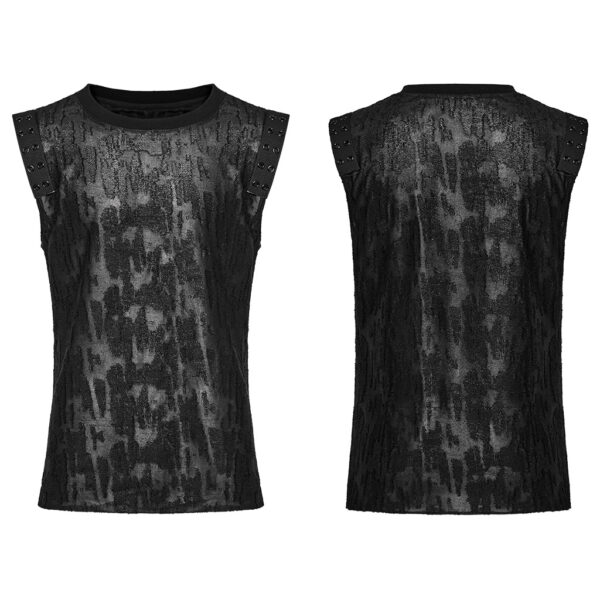 Punk Rave Fitted Goth Daily Tank Top - Image 5