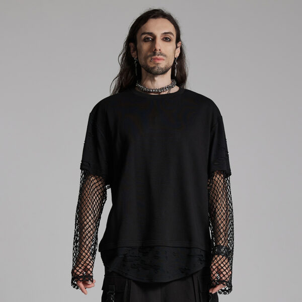 PUNK RAVE Streetwear Style Loose Fit Punk T-Shirt