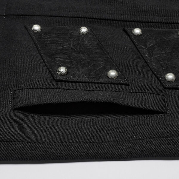 Punk Zipper Waistcoat - Image 8