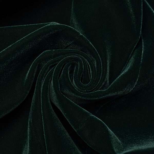 PUNK RAVE Goth A Line Ruffle Detail Symmetric Velvet Coat - Image 7