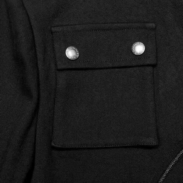 PUNK RAVE Stand Collar Placket Cyberpunk Jacket - Image 9