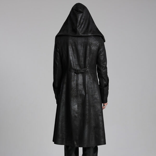 PUNK RAVE Goth Hooded Jacket - Image 3