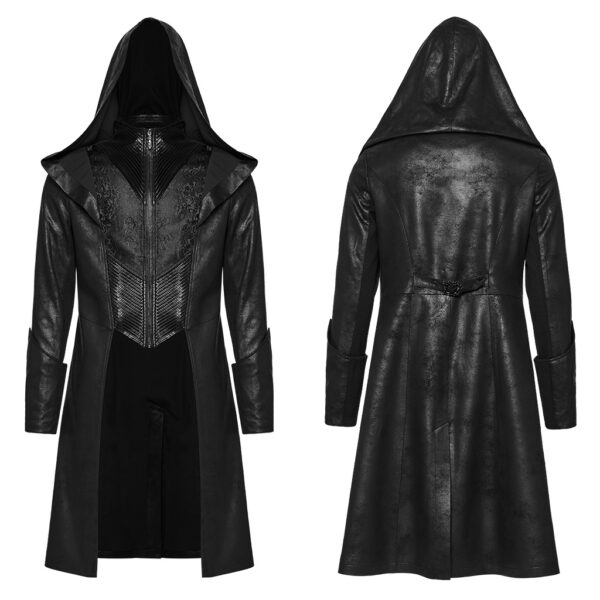 PUNK RAVE Goth Hooded Jacket - Image 5