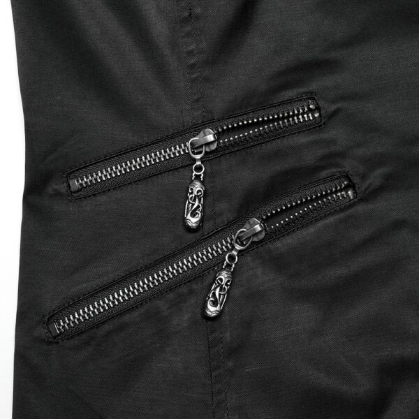 PUNK RAVE Gothic Asymmetric Waistcoat - Image 10