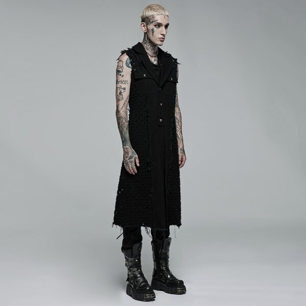 Punk Medium Length Vest - Image 2