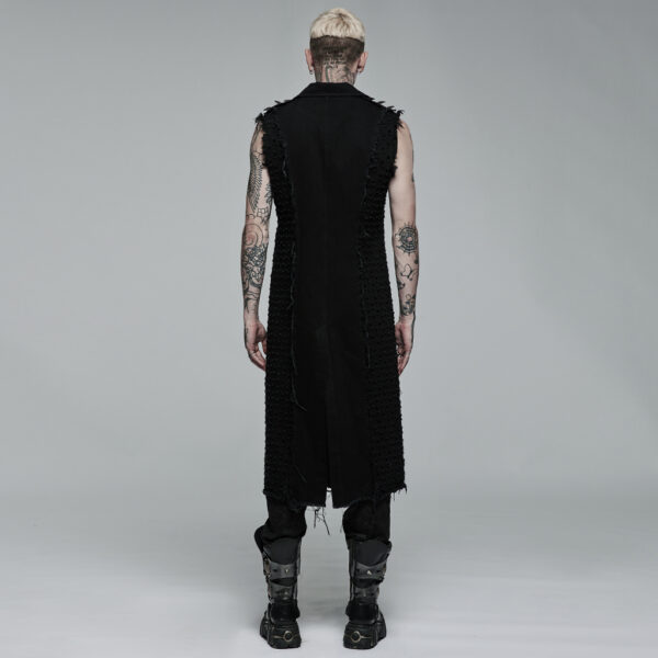 Punk Medium Length Vest - Image 3