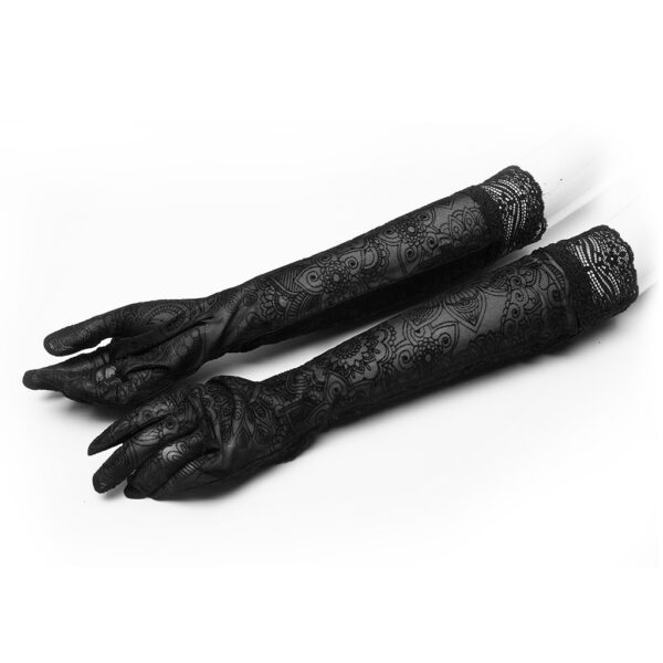 Gothic Daily Lace Mittens - Image 4