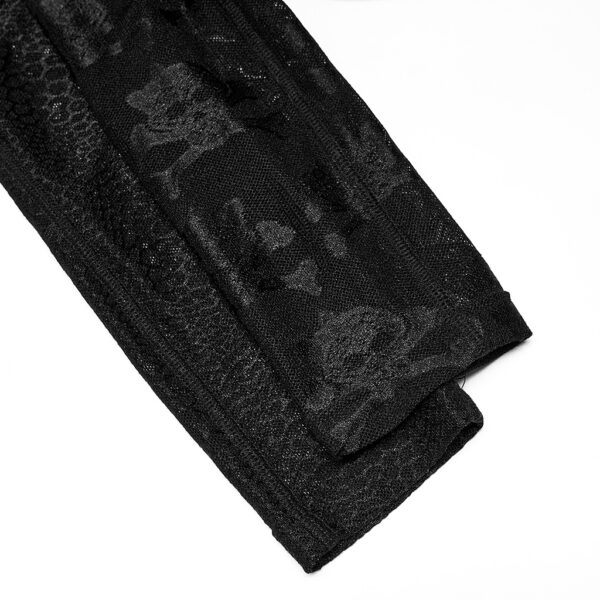 PUNK RAVE Snake Skin And Skull Pattern Leggings - Image 7