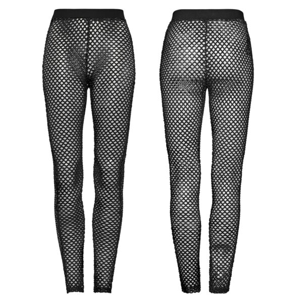 PUNK RAVE Perspective Tie-Dyed Mesh Leggings - Image 5