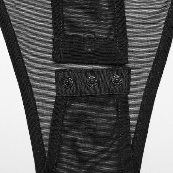 PUNK RAVE Snap Punk Mesh Bodysuit - Image 6