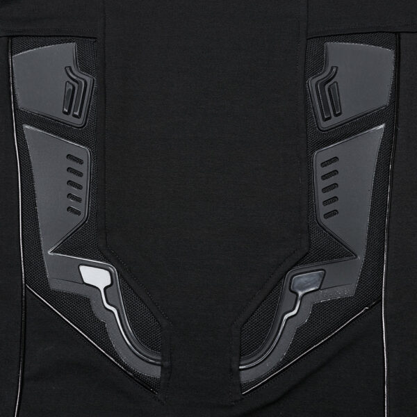 PUNK RAVE Armor Splicing Design Cyber T-Shirt - Image 8