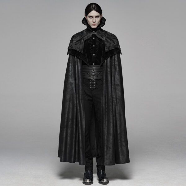 PUNK RAVE Gothic Jacquard Cloak