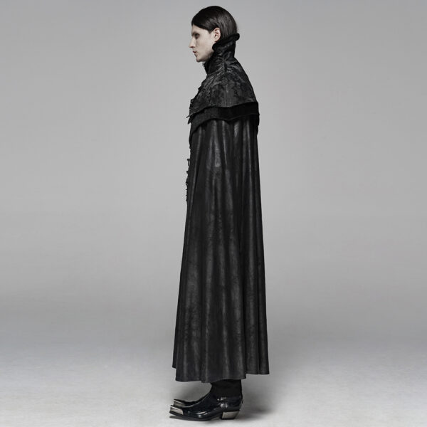 PUNK RAVE Gothic Jacquard Cloak - Image 2