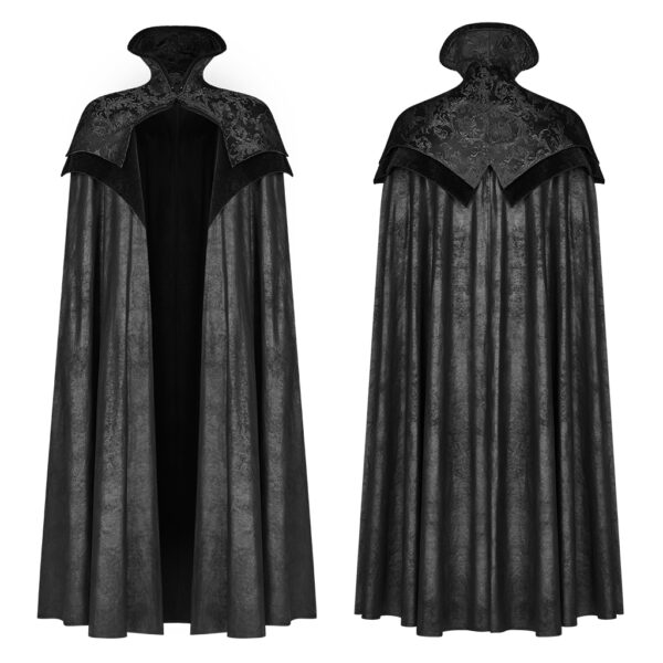 PUNK RAVE Gothic Jacquard Cloak - Image 5