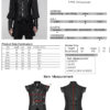 PUNK RAVE Medium-Length Waistcoat - Image 11