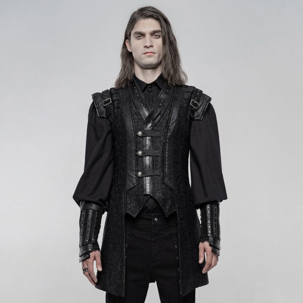 PUNK RAVE Medium-Length Waistcoat - Image 2