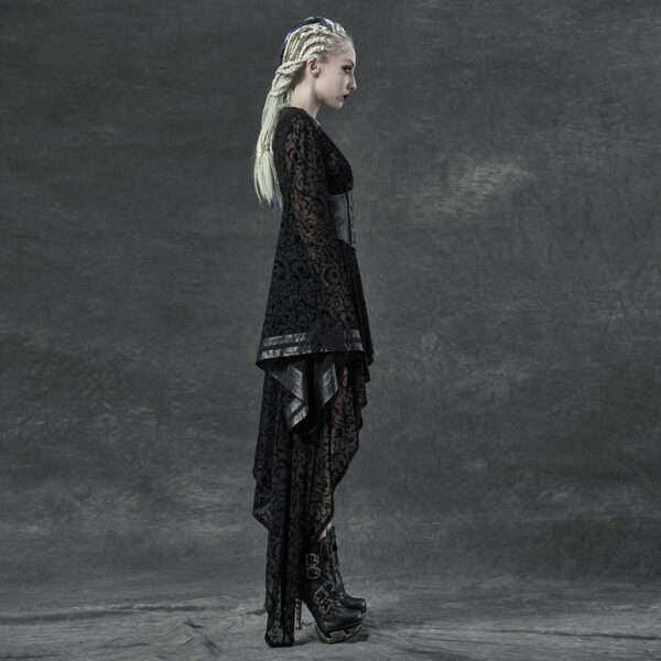 Gothic Asymmetrical Kimono - Image 2