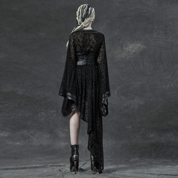 Gothic Asymmetrical Kimono - Image 3