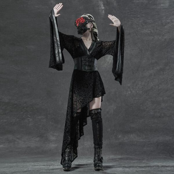 Gothic Asymmetrical Kimono - Image 4