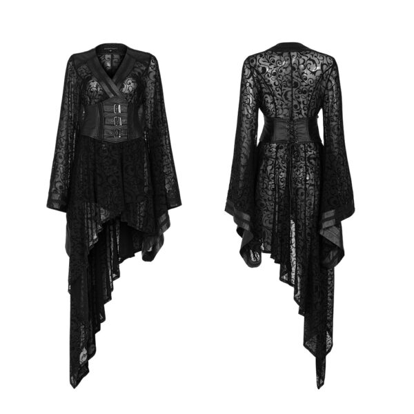 Gothic Asymmetrical Kimono - Image 5