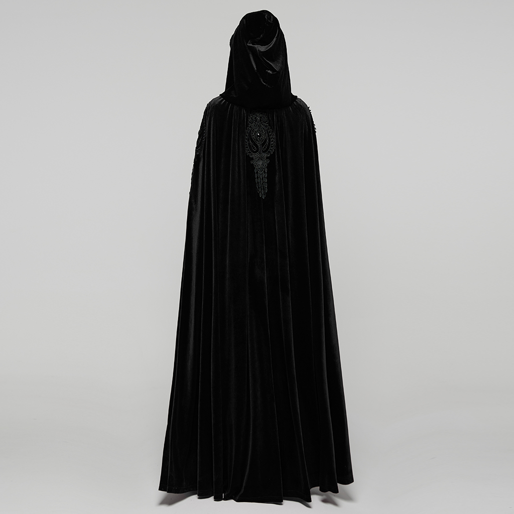Goth Velvet Cloak - Image 3