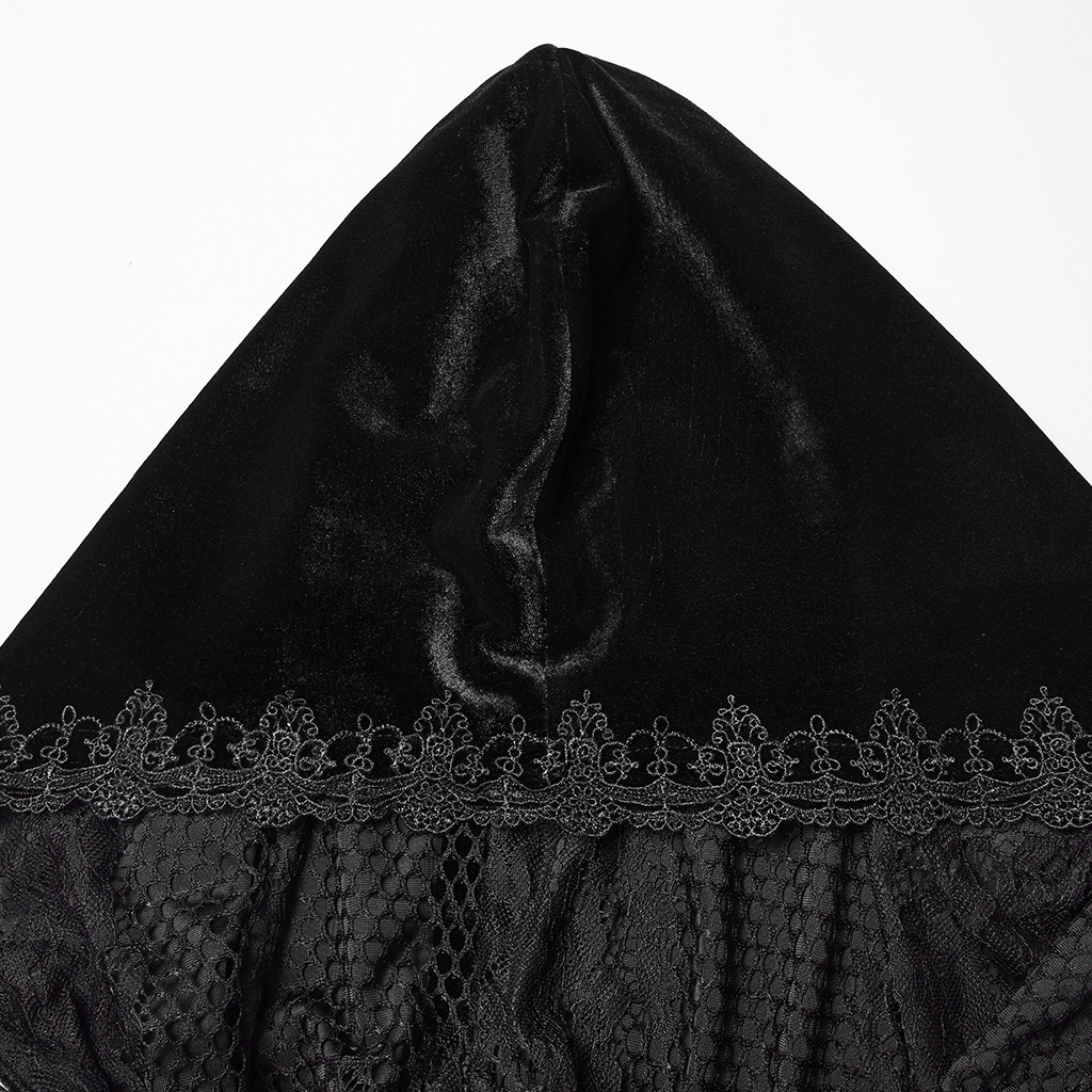 Goth Velvet Cloak - Image 8
