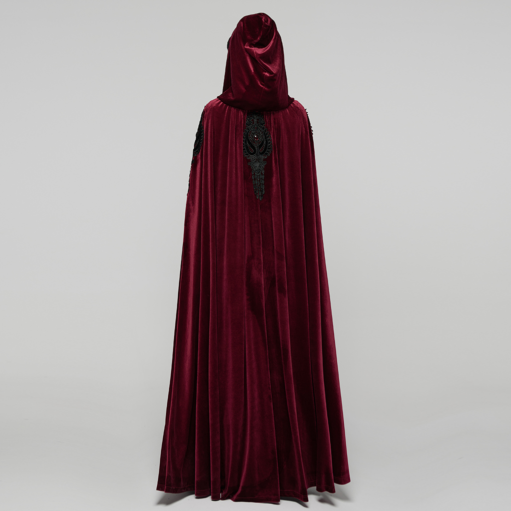 Goth Velvet Cloak - Image 12