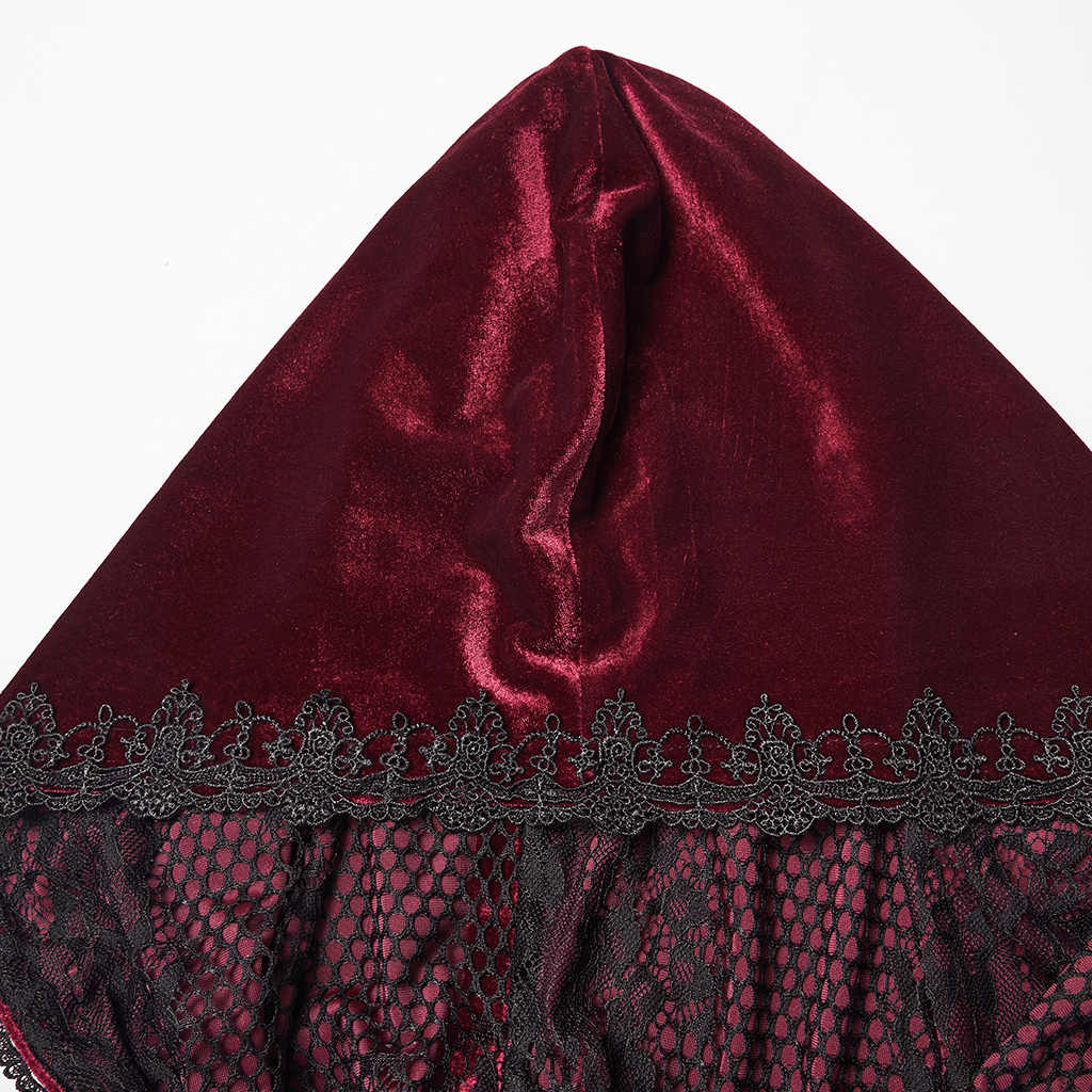 Goth Velvet Cloak - Image 17