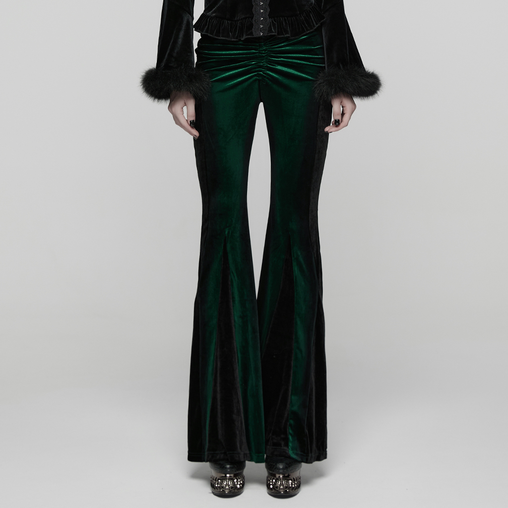 Goth Gradient Flared Trousers - Image 42