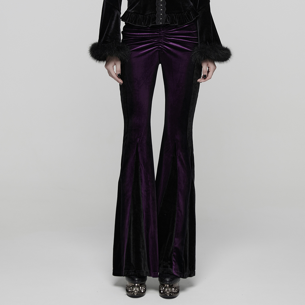 Goth Gradient Flared Trousers - Image 32