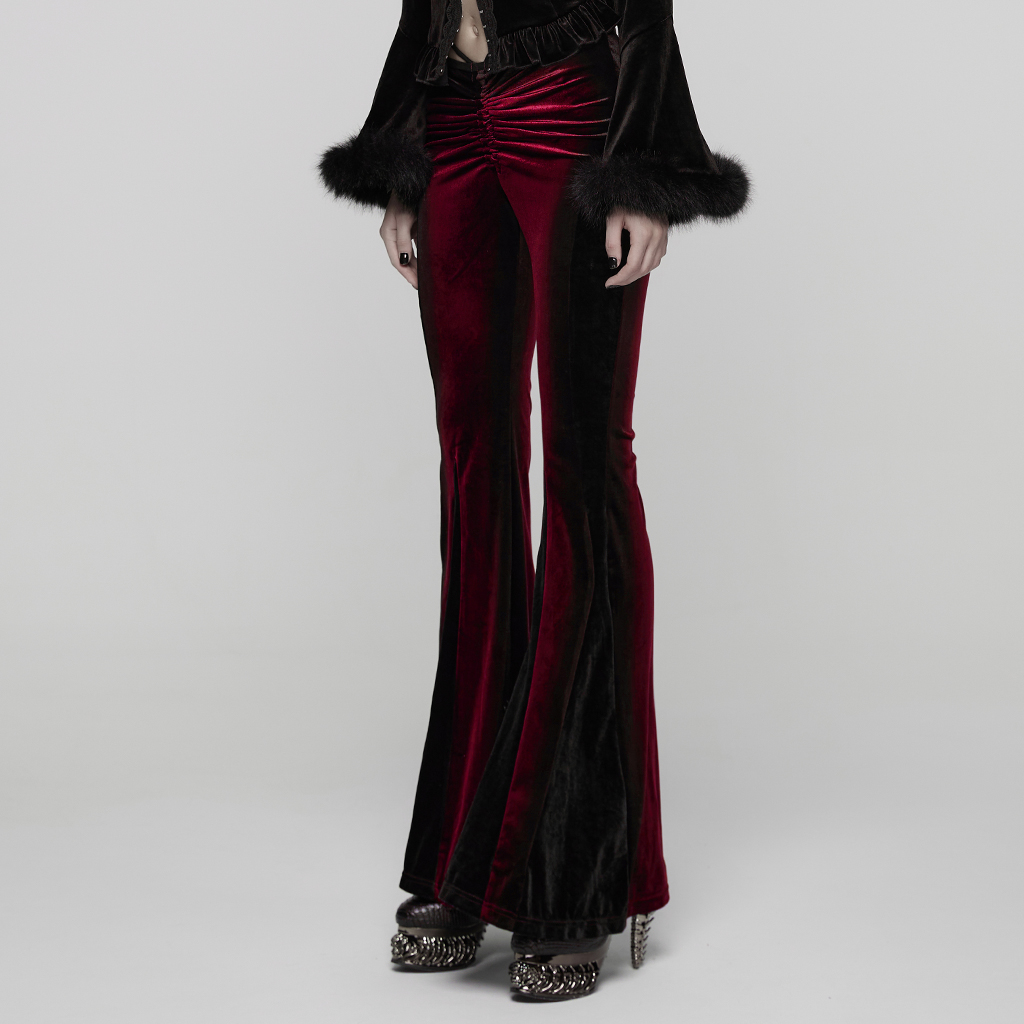 Goth Gradient Flared Trousers - Image 22
