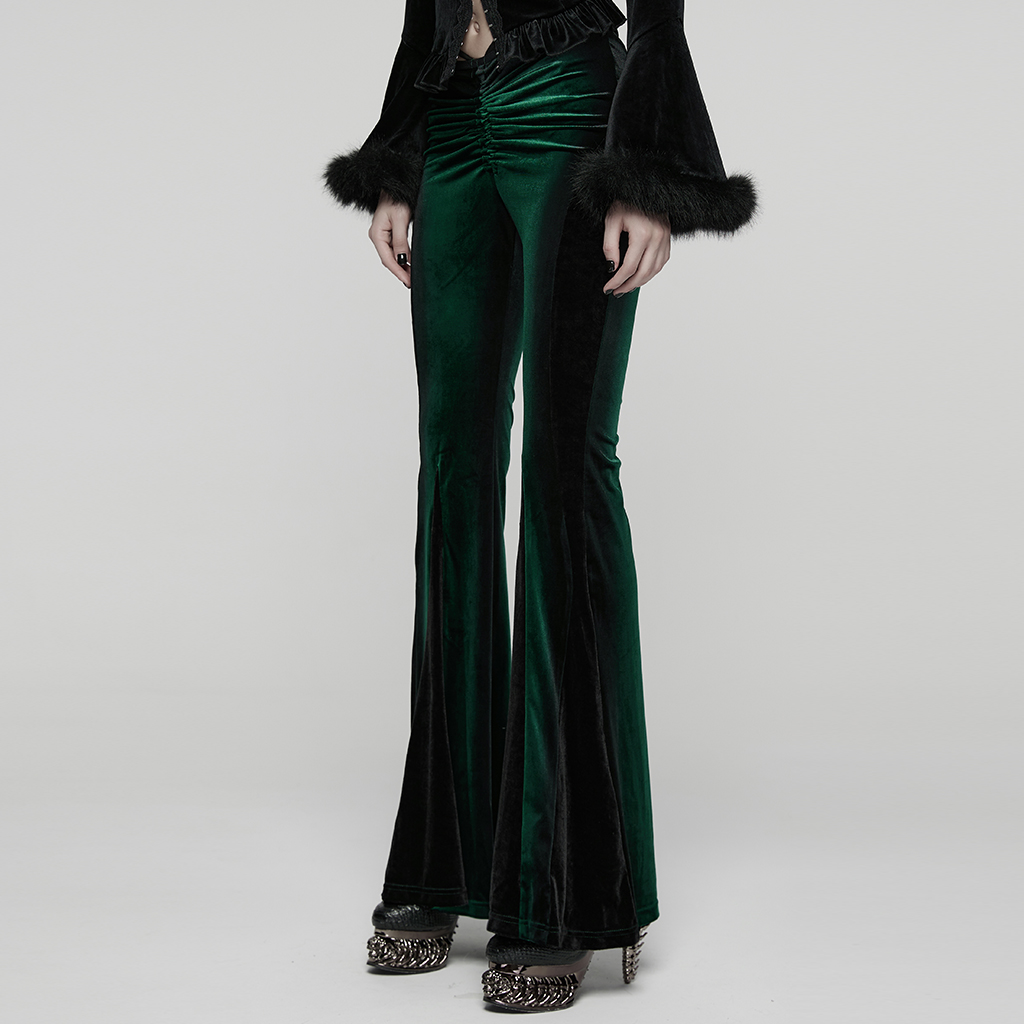 Goth Gradient Flared Trousers - Image 43