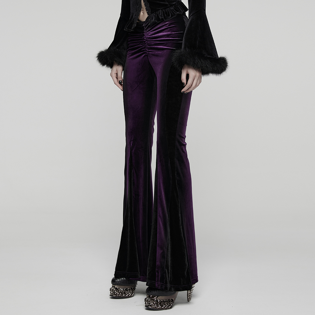 Goth Gradient Flared Trousers - Image 33