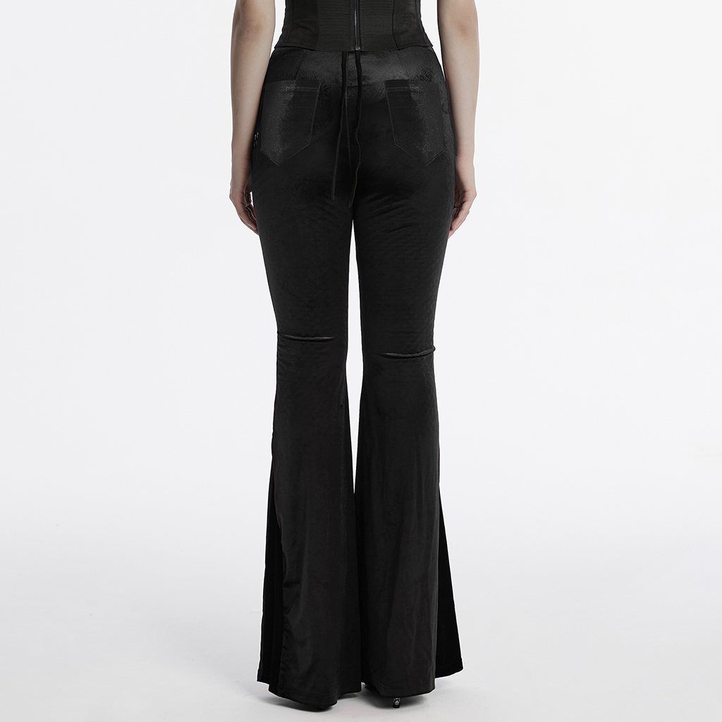 Goth Gradient Flared Trousers - Image 3