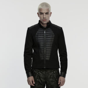 Punk Military Style Coffin Jacket