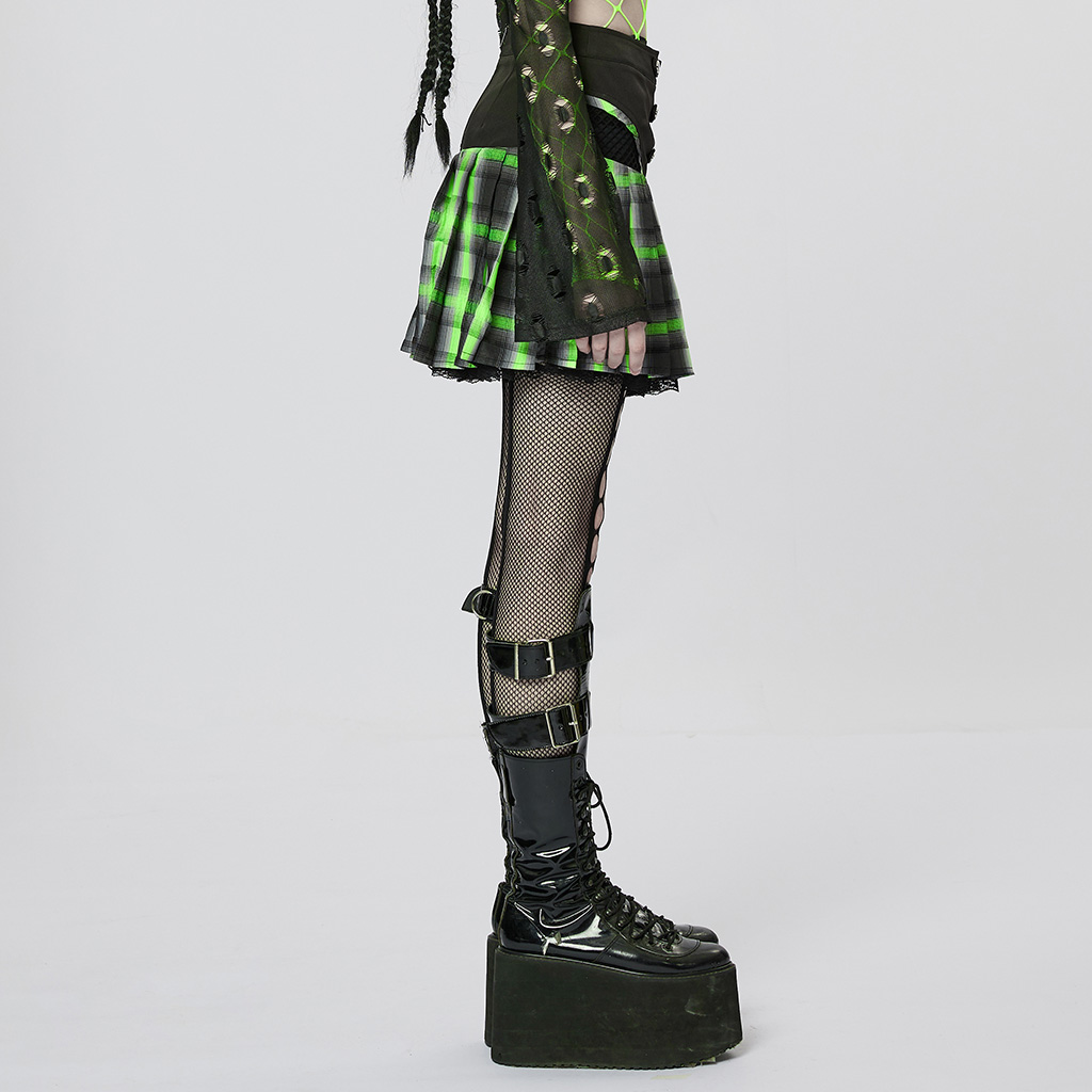Punk Girl Pleated Skirt - Image 2