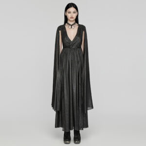 Goth V-Neck Dress