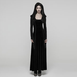 Goth Hooded Dress