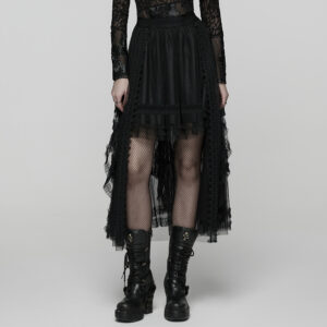 Goth Mesh Skirt