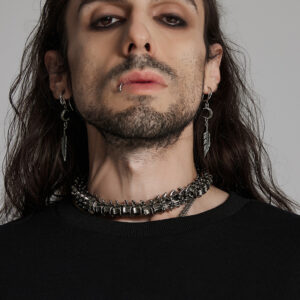 Apocalypse Punk Skeleton Neck Ring