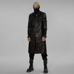 Punk Personalized Hollow Out Coat