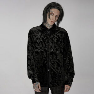 Loose Goth Print Shirt