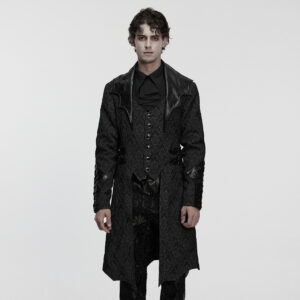 Goth Palace Bat Collar Coat