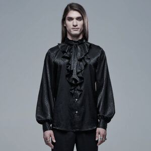 Gothic Vampire Count Long Sleeve Shirt