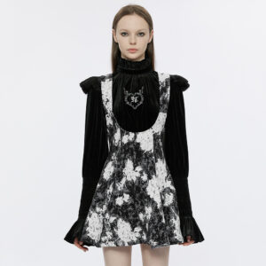 Jacquard Dark Rose Dress