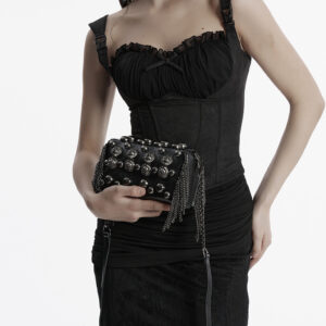 Goth Rose Rivet Bag